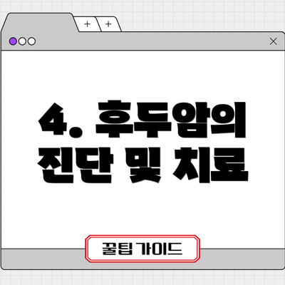 4. 후두암의 진단 및 치료