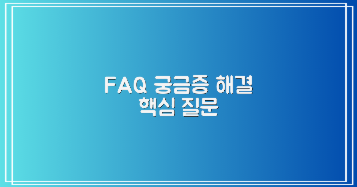 자주 묻는 질문