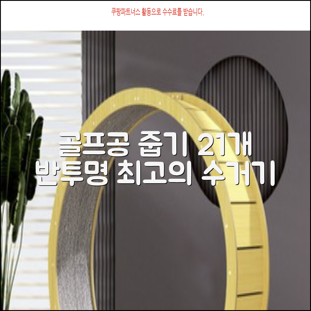 골프공 픽업기 줍기 회수기 수집기 수거기 공21개, 반투명, 1개 추천 리뷰