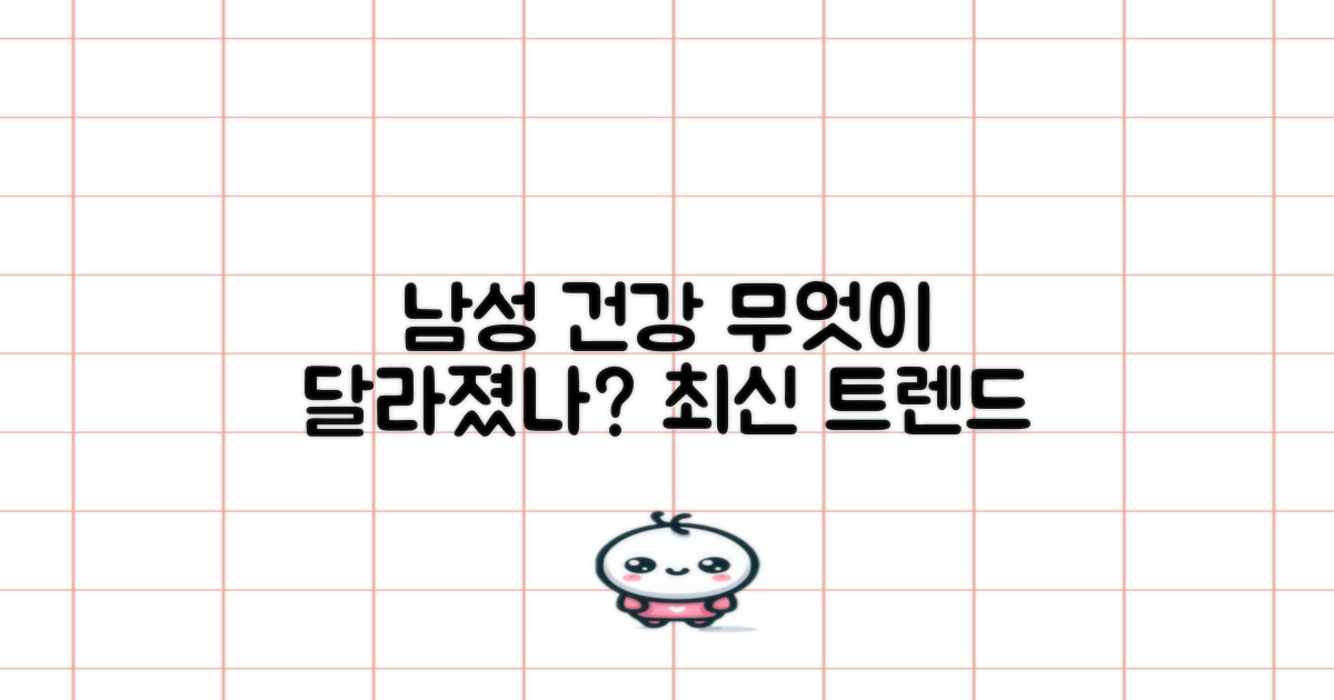 남성 건강, 무엇이 달라졌나?