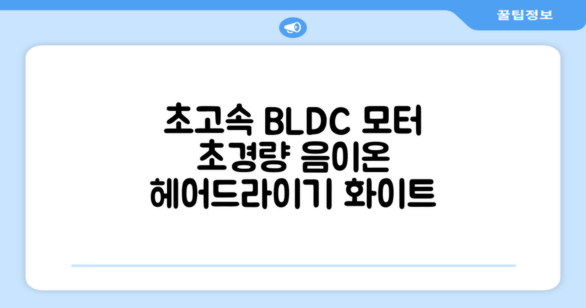 오지렌 초고속 고출력 초경량 음이온 BLDC 모터 헤어 드라이기, 화이트 추천 리뷰