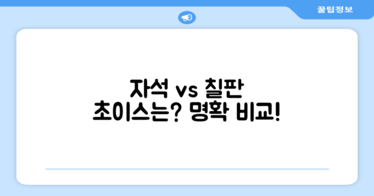 자석식 vs 칠판식: 장단점 비교