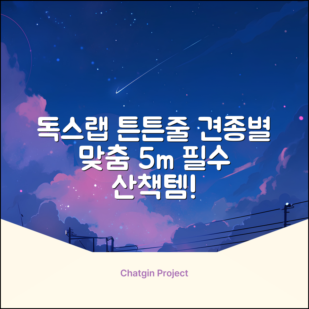 독스랩 1.5m 2m 3m 5m 스트롱 로프 소형견 중형견 대형견 줄 강아지 리드줄 산책줄, 블랙, 1개 추천 리뷰
