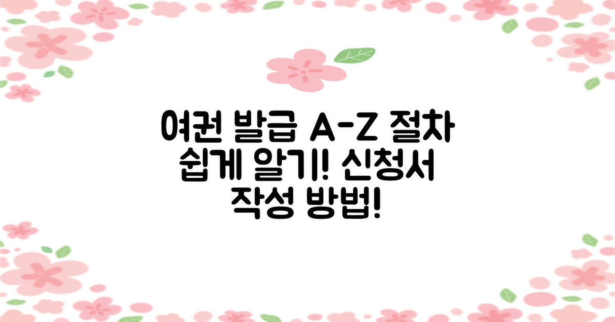 여권 발급 절차 안내